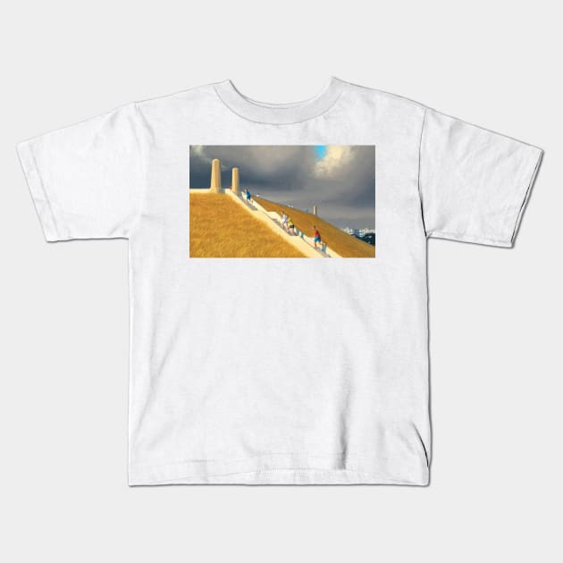 Jeffrey Smart Kids T-Shirt by Kollagio